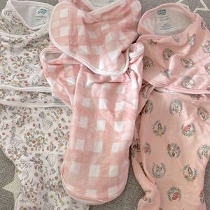 Three Disney Baby sleep sacks
